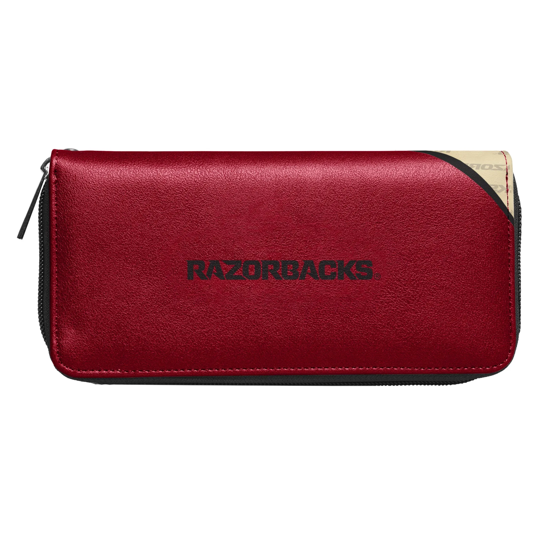 University of Arkansas Curve Zip Organizer Wallet