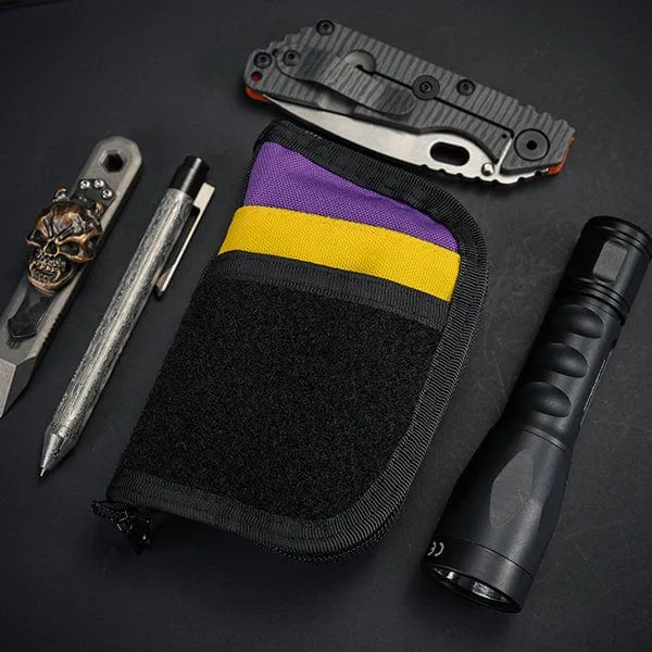 VE10 EDC Tool Pouch, Small EDC Organizer Pouch with 7 Pockets