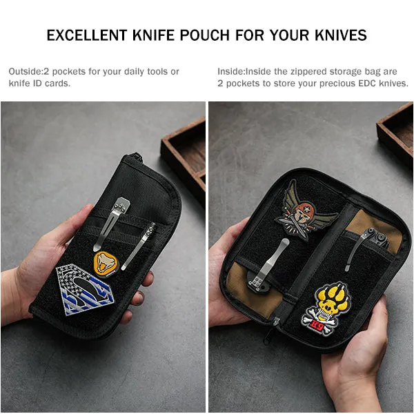 VE19 Long EDC Pouch Organizer, Utility Pouch for Multitools