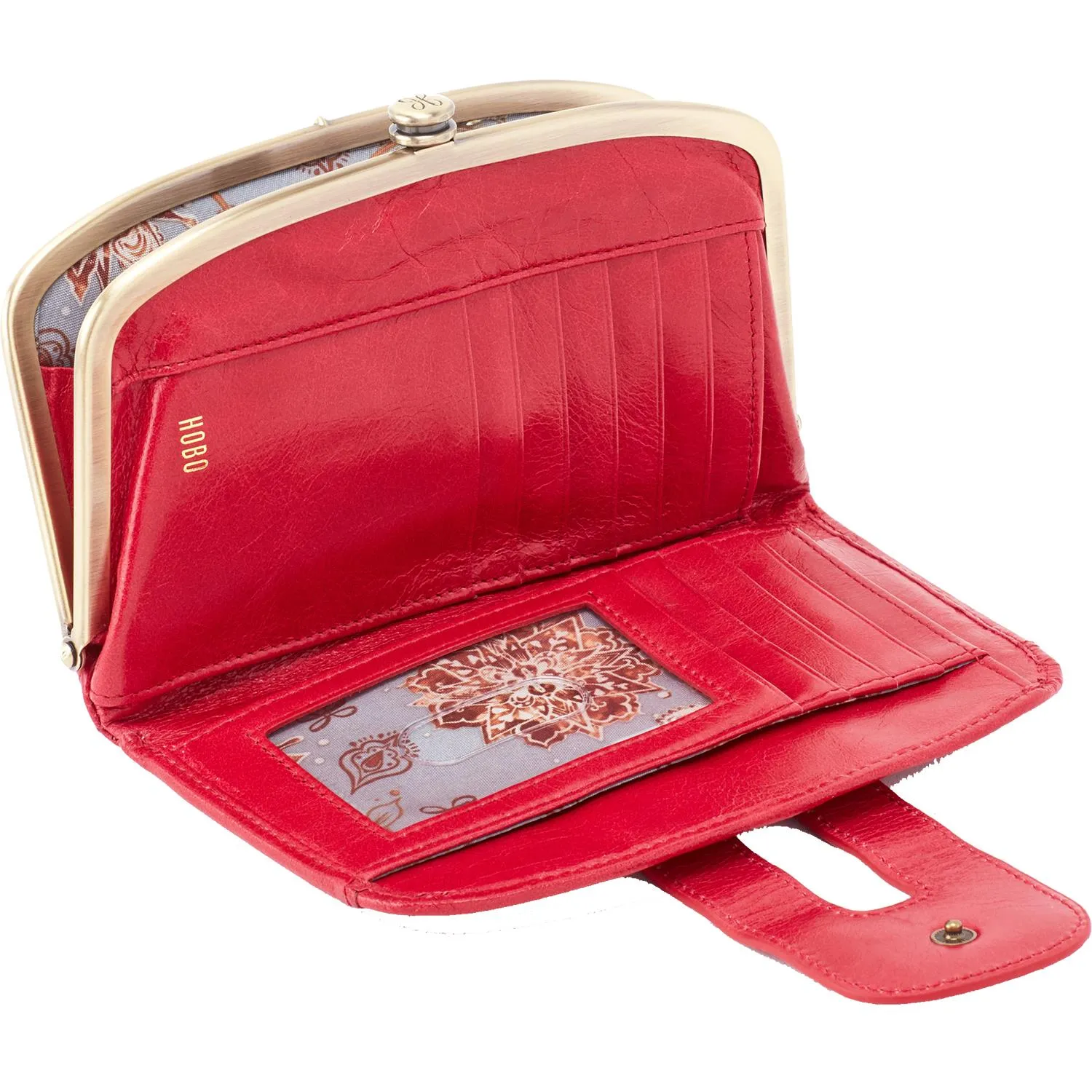 Women's Hobo Halo Geranium Leather