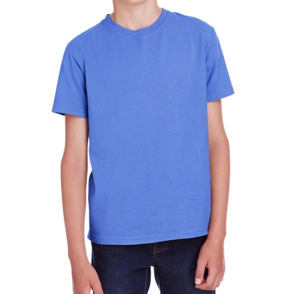 Youth Cotton Garment Dyed T-Shirt (Deep Forte)